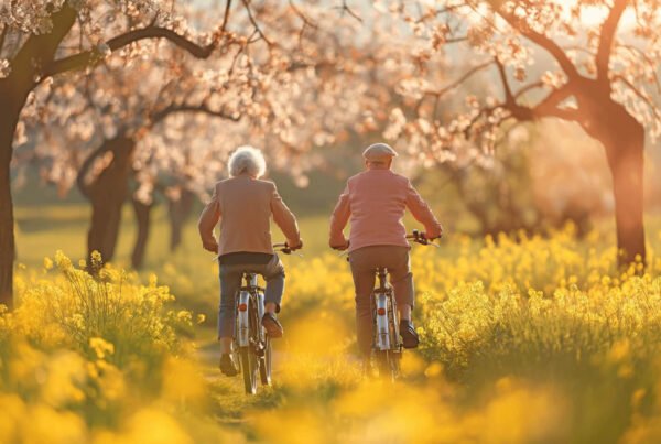 attività fisica all’aperto in primavera
